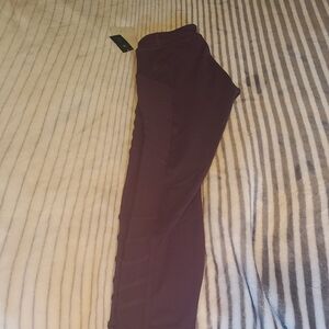 New Lululemon Wild And Free Tights Size 8 Dark Magenta